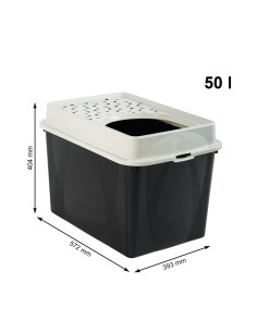 ROTHO Berty Eco Black  - kačių kraiko dėžė 2