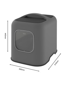 ROTHO Biala Anthracite - kačių kraiko dėžė 2