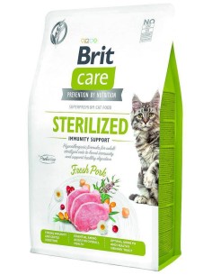 BRIT Care Grain-Free Sterilised Immunity - sausas kačių...