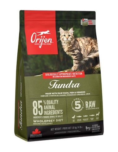 ORIJEN Tundra - sausas kačių maistas - 1,8 kg