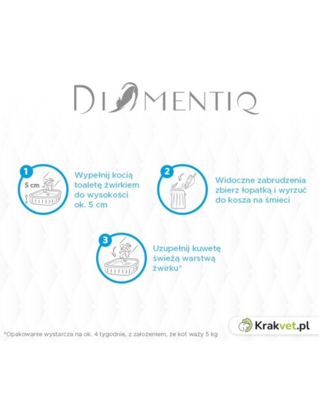 DIAMENTIQ Neutral - Kačių kraikas - 30 l