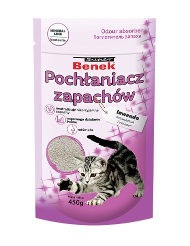 CERTECH Kvapų absorbentas Super Benek Lavender 450 g