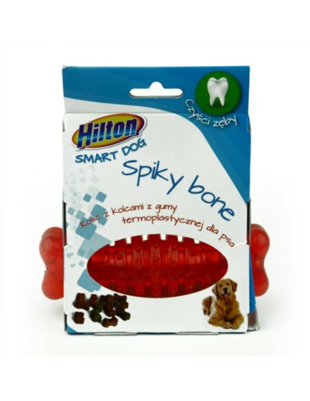 HILTON Dog spiky bone - Žaislas šunims - 12 cm