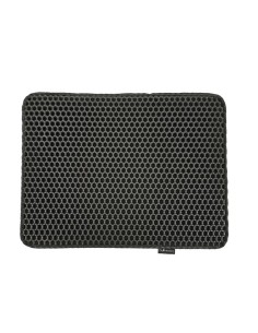 DIAMENTIQ Katės kilimėlis juodas stačiakampis - katės...