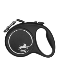 Flexi Black Design M 5 m Geltona Šuo Susitraukiantis... 2