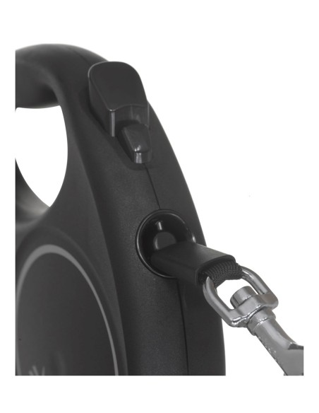 Flexi Black Design M 5 m Geltona Šuo Susitraukiantis pavadėlis