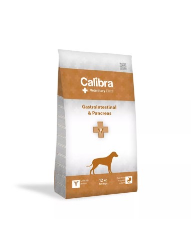 CALIBRA Veterinary Diets Dog Gastrointestinal & Pancreas - sausas maistas šunims - 12kg