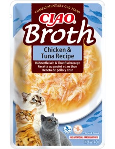 INABA Ciao Broth skanėstas katėms (Vištiena, Tunas 40g) 2