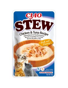 INABA Ciao Stew skanėstas katėms (Vištiena, Tunas 40g) 2